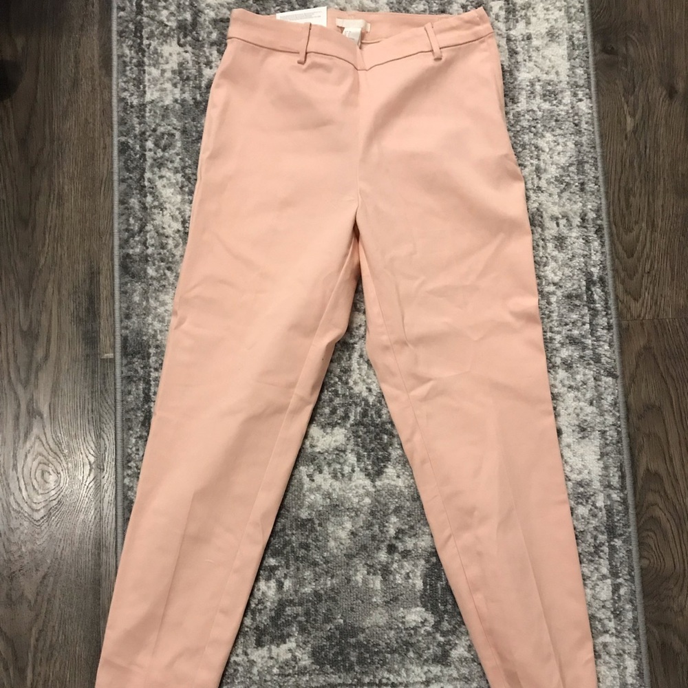 Blush Pink H&M Work Pants. Skinny. Size 6